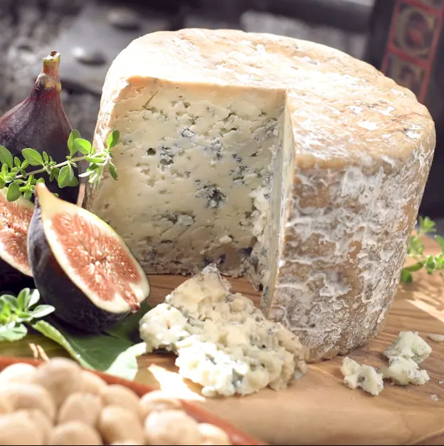 Cabrales cheese wheel