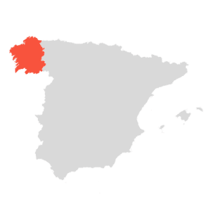 Galicia map