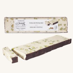 Torrons Vicens Yogurt al pistacchio Torrone (turrón / torró de yogur pistacho), barretta